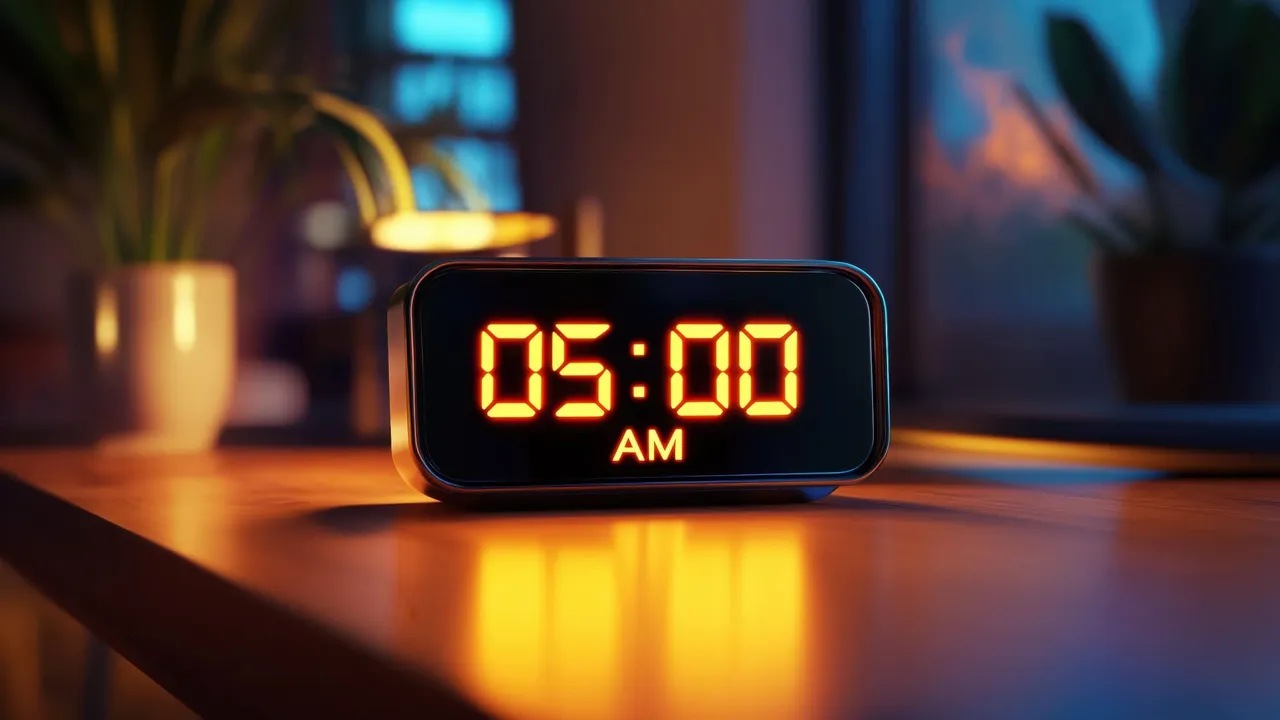 Las cinco de la mañana no se negocian